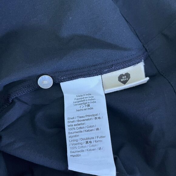 Madewell Cutout-Back Empire Midi Dress NWT Size 0 - Picture 9 of 10